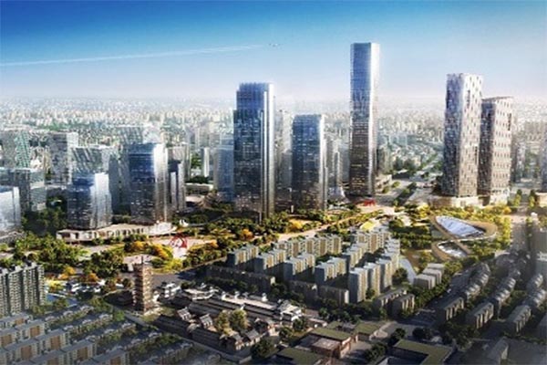 上海普陀區真如副中心項目<a href='http://www.czssdl.com' target='_blank'><u>彈簧減震器</u></a>案例